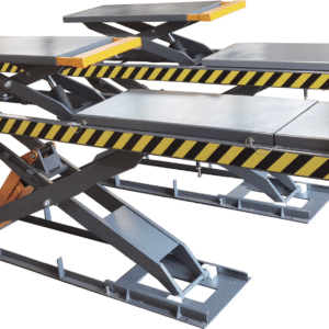 In ground main-sub scissor car lift DL-4.0DJ